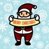 Christmas Happy Santa Claus Sticker