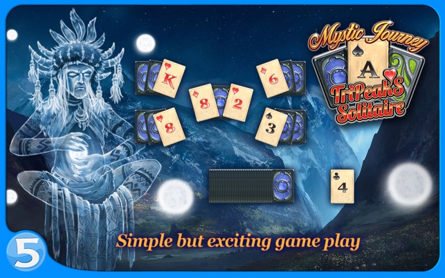 Mystic Journey: Tri Peaks Solitaire