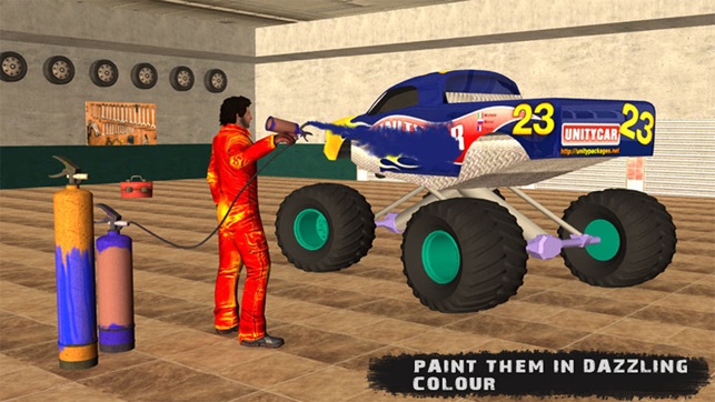 Monster Truck Mechanic : A Truck Builder Shop(圖4)-速報App