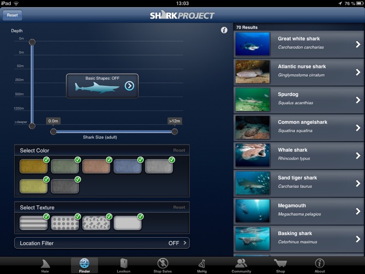 Sharkproject for iPad