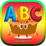 ABC 餐饮 甜点 话 读 染色 孩子们 游戏