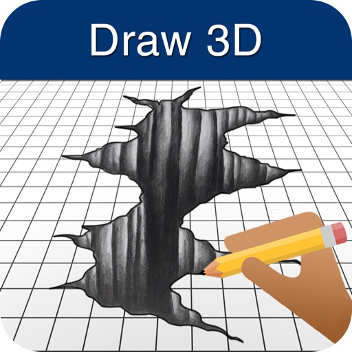 how to draw easy 3d drawings