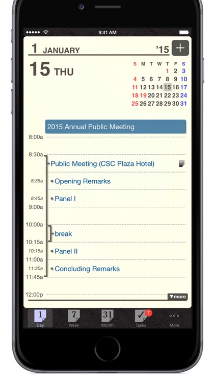 Refills Calendar - Scheduler - Note