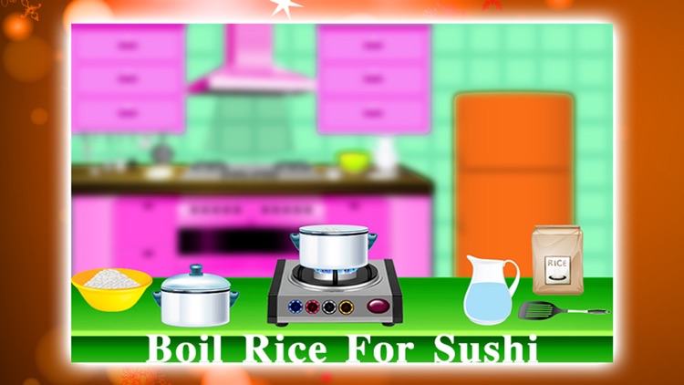 Little Chef Sushi Maker Kids Cooking: Boy & Girls screenshot-3