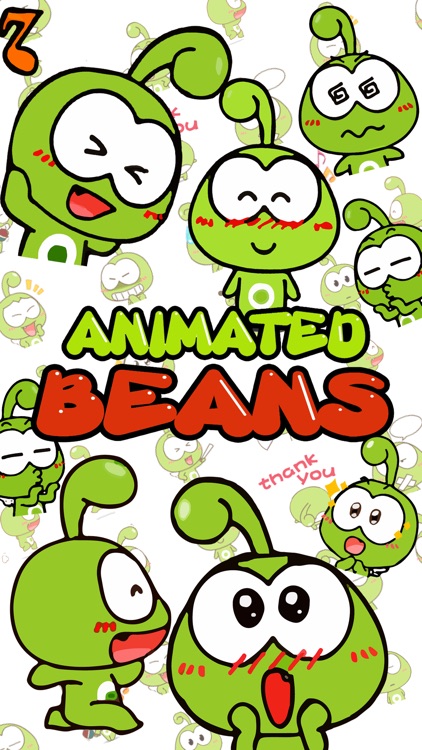 Animated Beans: Sticker Effect