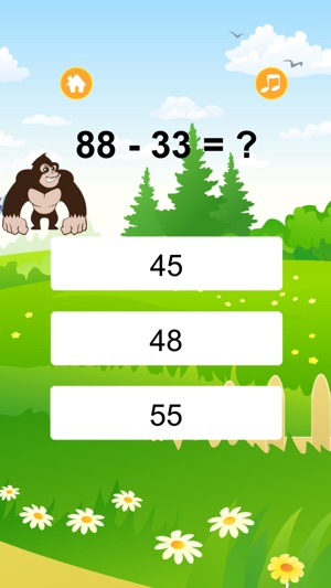 Crazy Gorilla Math Tutoring for Kids Games(圖3)-速報App