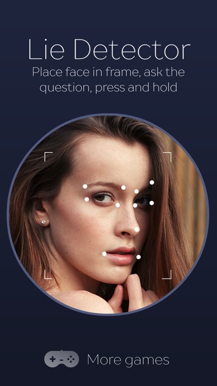 Lie Detector Face detection simulator. Real prank