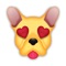 Send awesome FrenchieMoji stickers to your friends