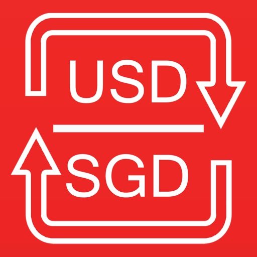 US Dollars / Singapore Dollars currency converter icon