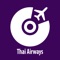 Would you like to follow your acquintances who travel by Thai Airways on air too