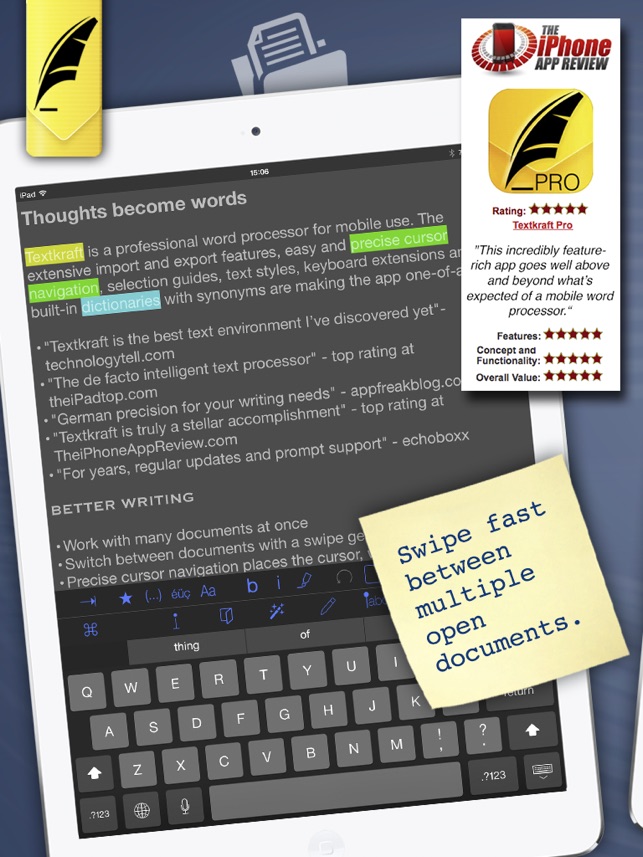 Textkraft Professional(圖1)-速報App