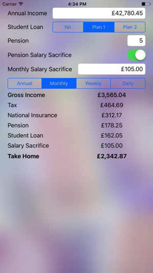 Quick Salary Calculator 2017 18(圖2)-速報App