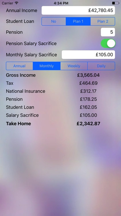 Quick Salary Calculator 2017 18