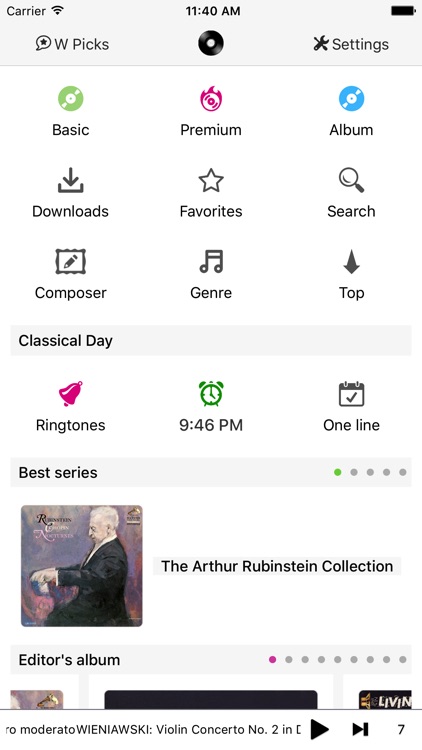 Classical Day - Alarm, Ringtones, Loseless