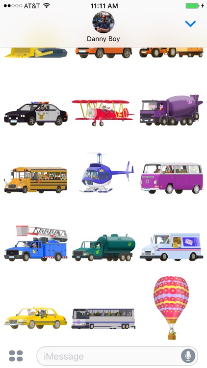 Big City Vehicles - Cars and Trucks Sticker Pack screenshot-3