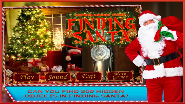 Hidden Object Games Finding Santa screenshot-3