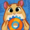 Help the hamster spin the wheel by connecting gears into a mechanism