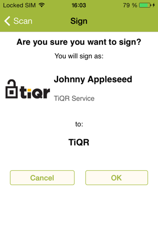 TiQR Sign screenshot 4