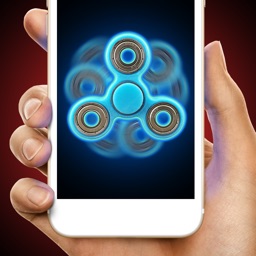 Laser fidget hand spinner