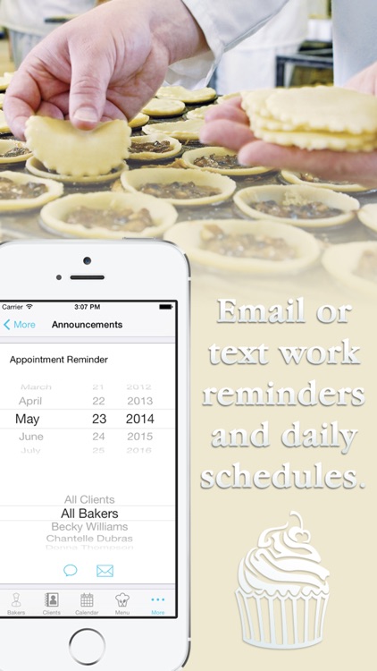 Bakery Order Manager - Organize staff and clients screenshot-3