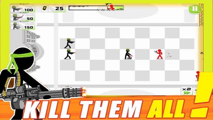 Stickman Fire War