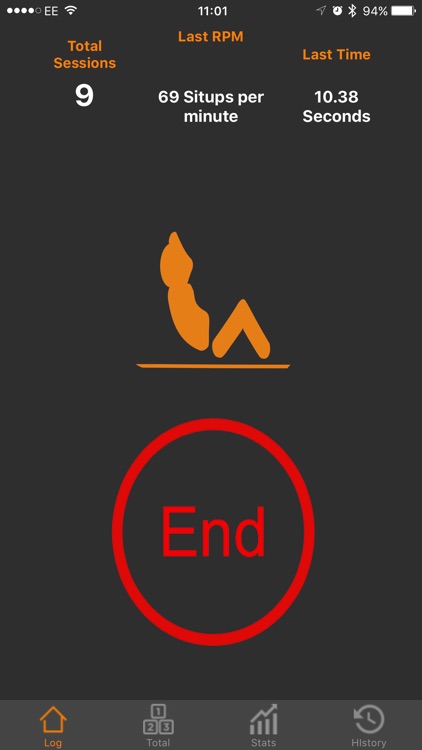 Crunch Time:Situp Logger