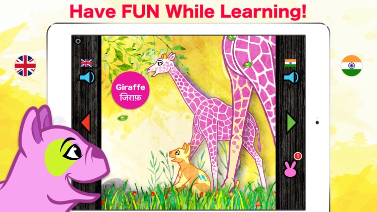 Learn Hindi & English - Toddler & Kids Animals