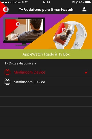 Tv Vodafone para Smartwatch screenshot 3