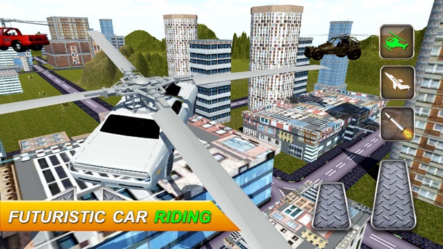 Flying Sports Car Driver: Jet Racing Sim