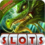 50 Red Dragon Slots Throne Party  Golden Jackpot