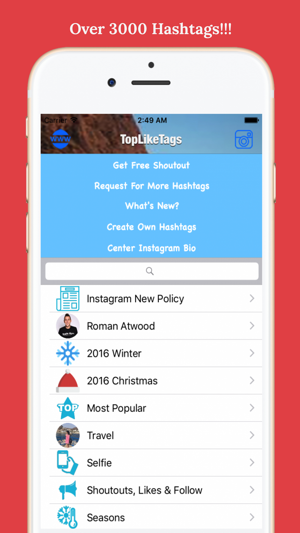 TopLikeTags - Tags For Likes App Just Copy & Paste(圖1)-速報App