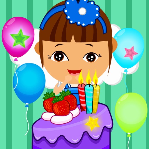 Happy Birthday - cake,ice cream and presents iOS App