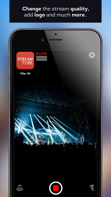 StreamTube Pro - Live Broadcast for YouTube & FB
