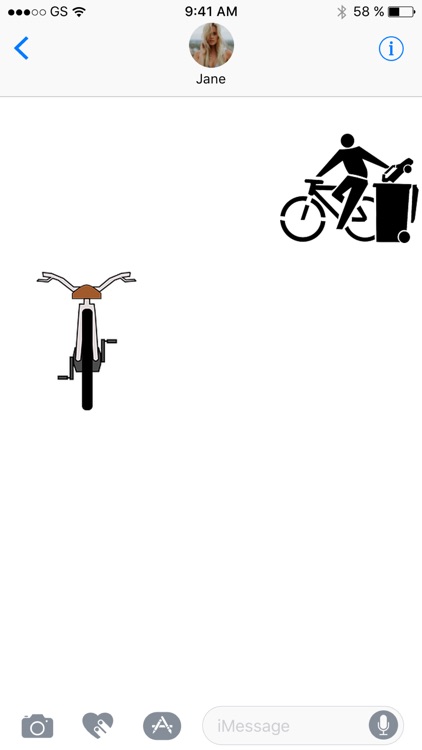 Bikes Two Sticker Pack