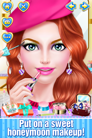 Winter Honeymoon Spa & Dress Up Beauty Salon Game screenshot 3