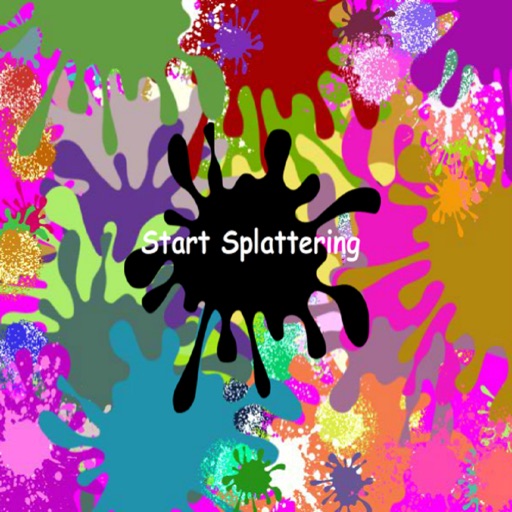 Kid's Splatter Paint Icon