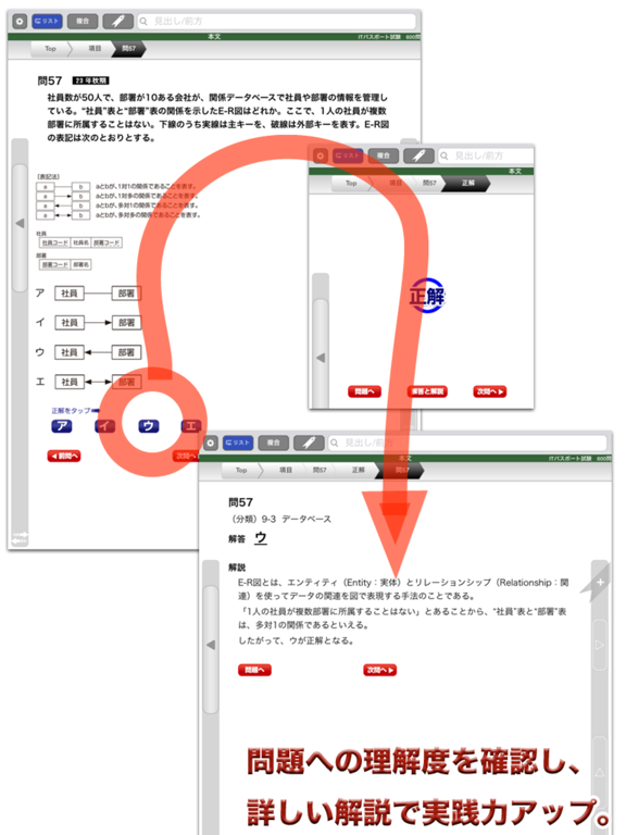 ITパスポート試験 600問のおすすめ画像3