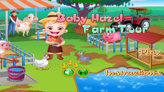 Baby Hazel : Farm Tour