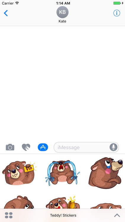 Teddy! Stickers