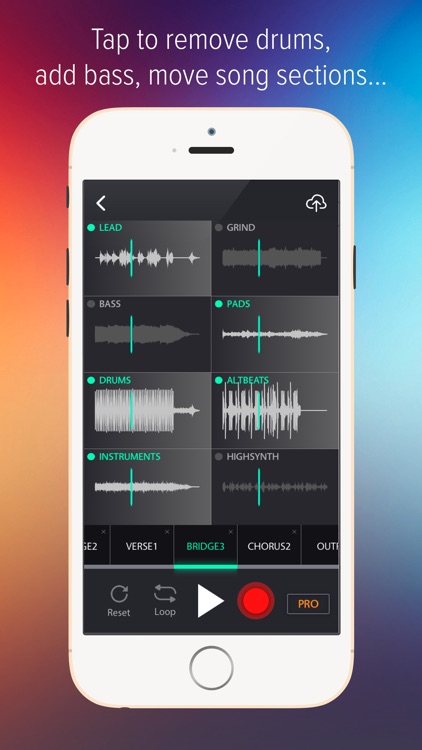 8Stem Remix. Track Music Maker