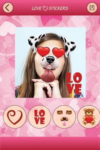 My Love letters - Kiss & Hearts for Valentines Day screenshot 2