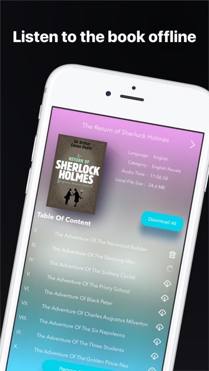 AudioBookPlus: The Return of Sherlock Holmes