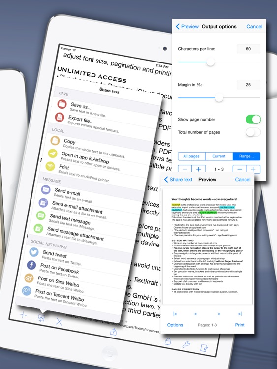Textkraft Lite screenshot-3