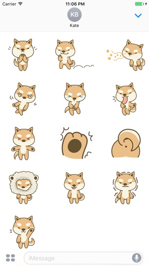 Shiba The Little Butt Dog Stickers(圖3)-速報App