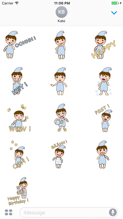 Luke The Cute And Pretty Boy Stickers