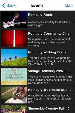 Rothbury & Coquetdale Travel Guide screenshot 2