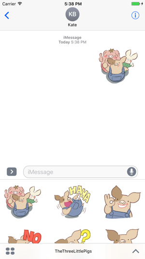 The Three Little Pigs Sticker Pack(圖1)-速報App