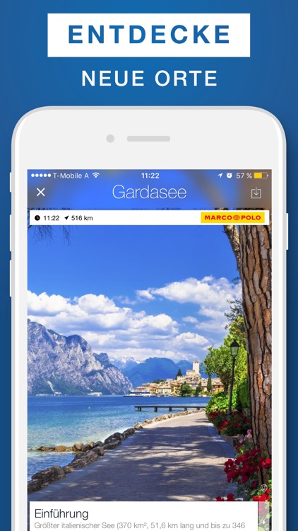 Gardasee Reiseführer & Offline-Karte