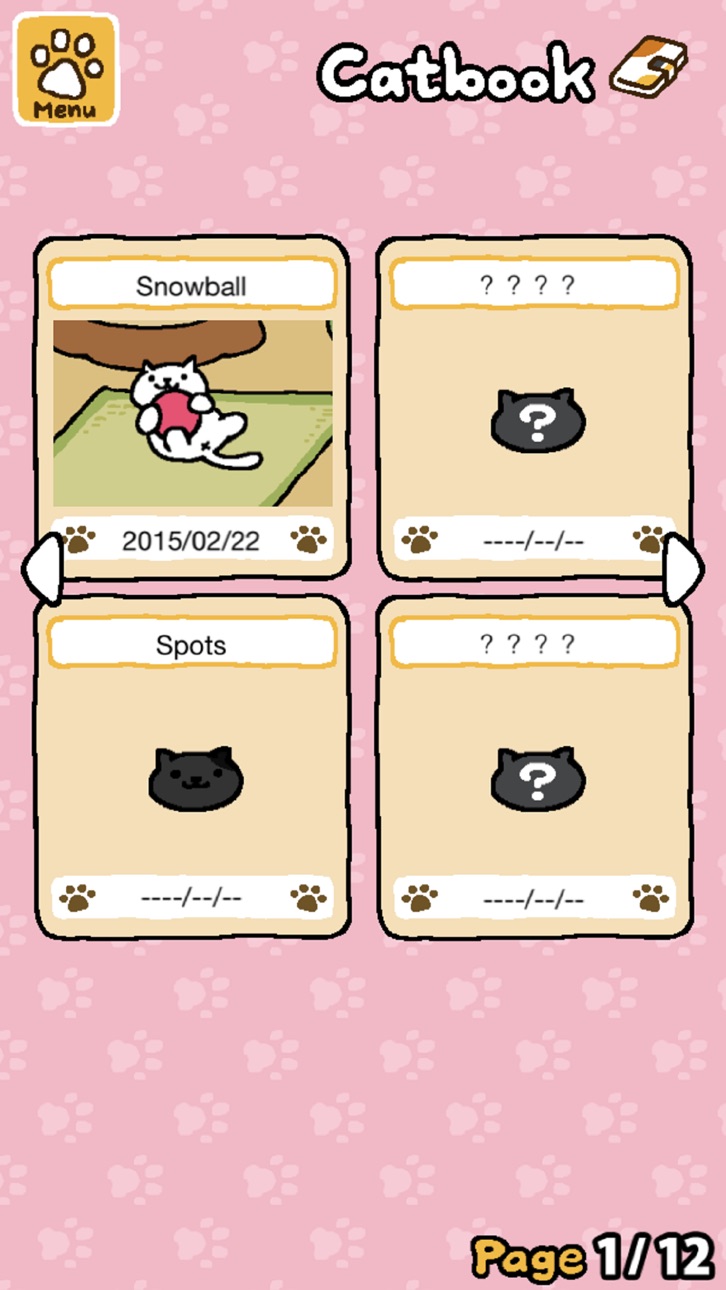 Neko Atsume: Kitty Collector Hack screenshot 2 - iOS game interface