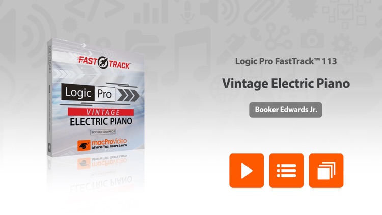 FastTrack™ For Logic Pro Vintage Electric Piano